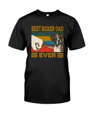 BEST BOXER DAD EVER Classic T-Shirt front