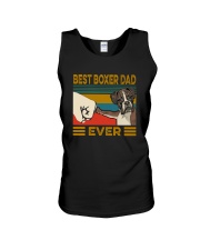 BEST BOXER DAD EVER Unisex Tank thumbnail