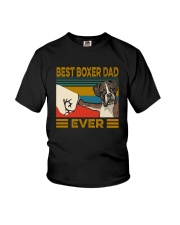 BEST BOXER DAD EVER Youth T-Shirt thumbnail