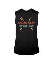 SMOKE MEAT EVERY DAY Sleeveless Tee tile