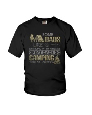 GREAT DADS GO CAMPING WITH DAUGHTERS Youth T-Shirt thumbnail
