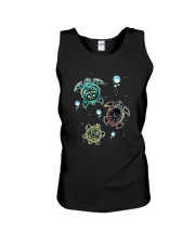 COLORFUL SEA TURTLES Unisex Tank tile