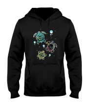 COLORFUL SEA TURTLES Hooded Sweatshirt tile