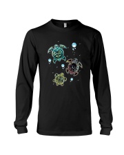 COLORFUL SEA TURTLES Long Sleeve Tee tile