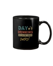 DAY DRINKING BECAUSE 2020 SUCKS VINTAGE Mug tile