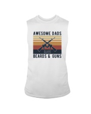 AWESOME DADS HAVE BEARDS AND GUNS Sleeveless Tee thumbnail
