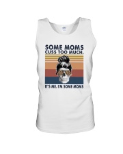 SOME MOMS CUSS TOO MUCH Unisex Tank tile