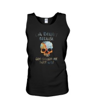 I'M BLUNT SKULL Unisex Tank tile
