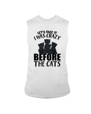 I WAS CRAZY BEFORE THE CATS Sleeveless Tee thumbnail