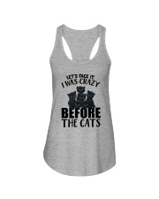 I WAS CRAZY BEFORE THE CATS Ladies Flowy Tank thumbnail