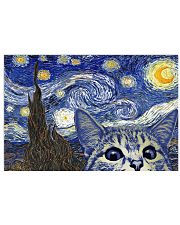 FURRY NIGHT KITTY 24x16 Poster front