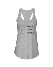 GET IN TROUBLE GOOD TROUBLE Ladies Flowy Tank thumbnail