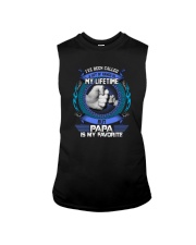 PAPA IS MY FAVORITE Sleeveless Tee thumbnail