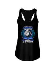 PAPA IS MY FAVORITE Ladies Flowy Tank thumbnail