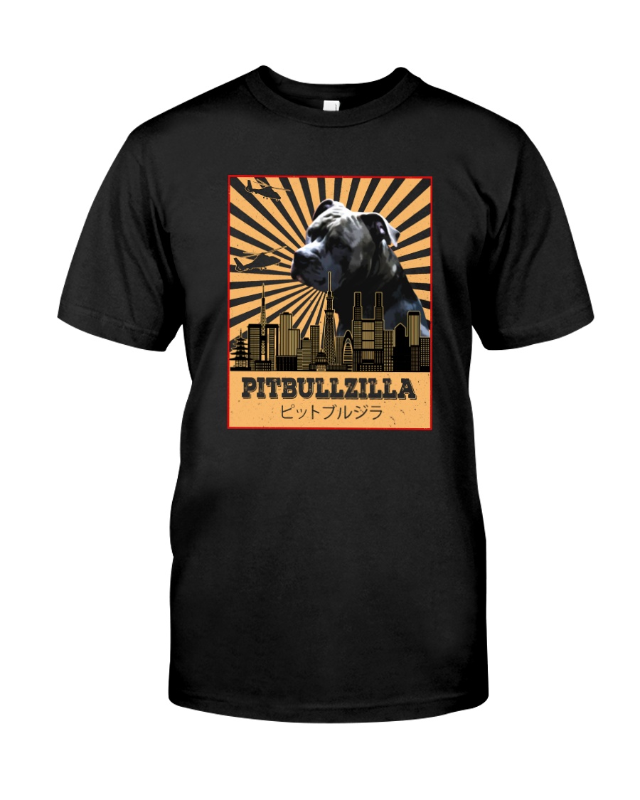 PITBULLZILLA Classic T-Shirt
