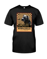 PITBULLZILLA Classic T-Shirt front