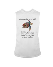 UNLESS YOU CAN BE A SEA TURTLE BE A SEA TURTLE Sleeveless Tee tile