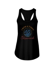I RUN A TIGHT SHIPWRECK Ladies Flowy Tank thumbnail
