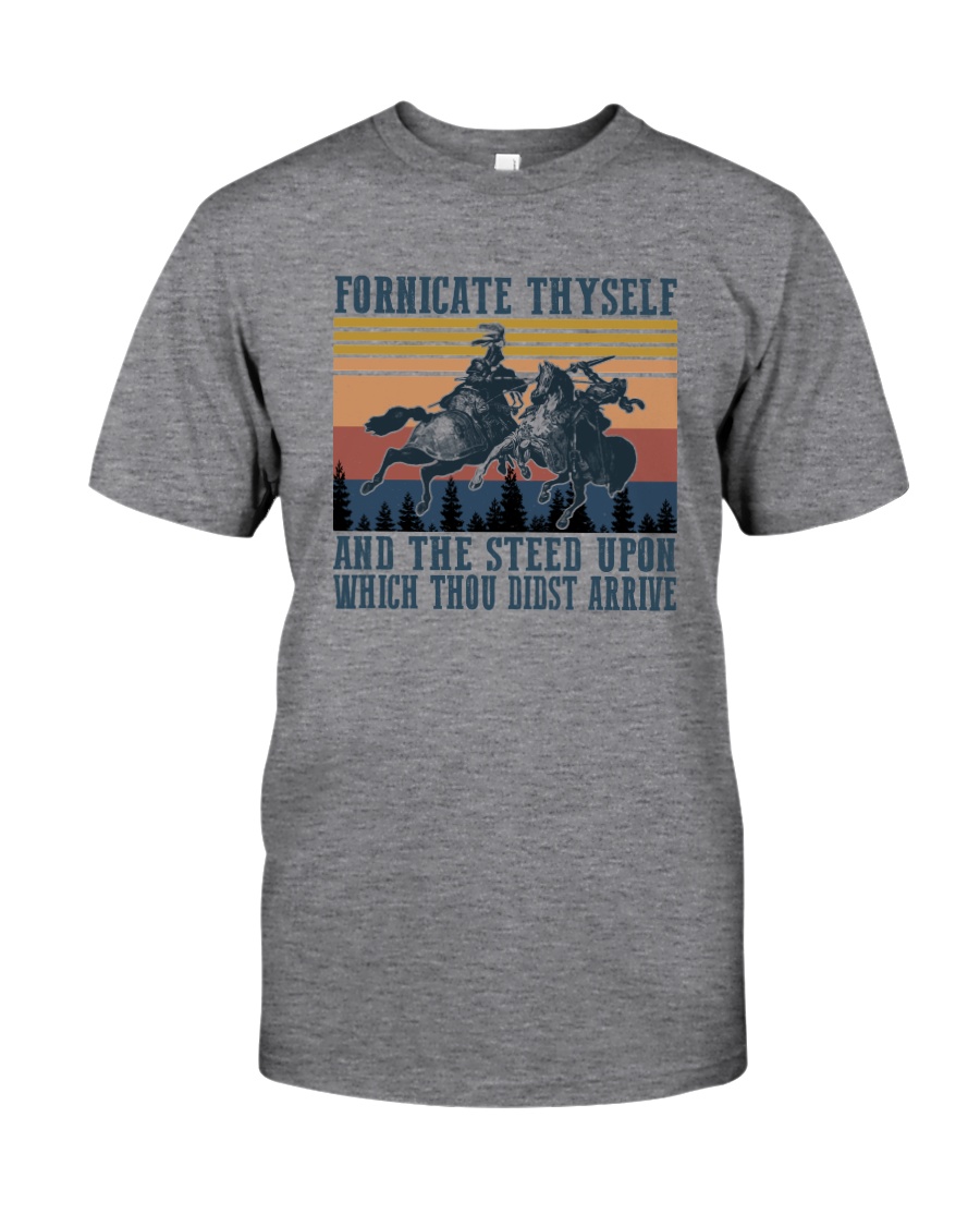 AND THE STEED UPON WHICH THOU DIDST ARRIVE Classic T-Shirt