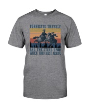 AND THE STEED UPON WHICH THOU DIDST ARRIVE Classic T-Shirt front