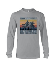 AND THE STEED UPON WHICH THOU DIDST ARRIVE Long Sleeve Tee thumbnail