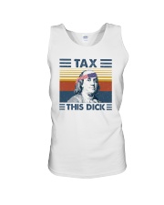 TAX THIS DICK Unisex Tank tile