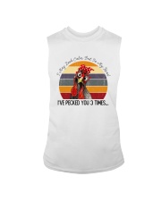 BUT IN MY HEAD I'VE PECKED YOU THREE TIMES Sleeveless Tee tile