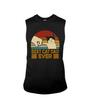 BEST CAT DAD EVER Sleeveless Tee thumbnail