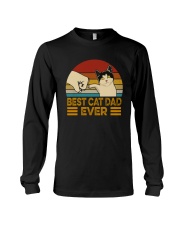 BEST CAT DAD EVER Long Sleeve Tee thumbnail