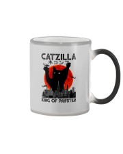 CATZILLA KING OF PAWSTER Color Changing Mug thumbnail