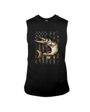 CAMOUFLAGE FLAG FISHING Sleeveless Tee thumbnail
