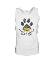 I DON'T HAVE TO LISTEN TO YOU YOU'RE NO MY DOG Unisex Tank tile