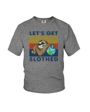 LET'S GET SLOTHED Youth T-Shirt tile