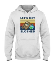 LET'S GET SLOTHED Hooded Sweatshirt tile