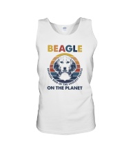 BEAGLE OFFICIAL DOG OF THE COOLEST PEOPLE Unisex Tank tile