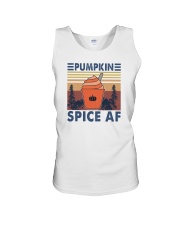 PUMPKIN SPICE AF Unisex Tank tile
