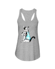 cat love mom Ladies Flowy Tank thumbnail
