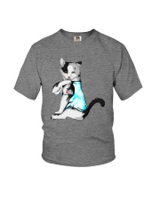 cat love mom Youth T-Shirt thumbnail