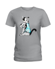 cat love mom Ladies T-Shirt thumbnail
