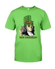 BEN DRANKIN' IRISH Classic T-Shirt front
