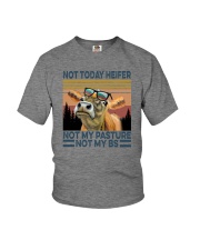 NOT TODAY HEIFER NOT MY PASTURE a Youth T-Shirt thumbnail
