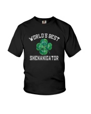 WORLD'S BEST SHENANIGATOR SHAMROCK Youth T-Shirt thumbnail