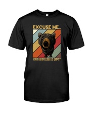 EXCUSE ME BEAR Classic T-Shirt front