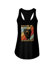 EXCUSE ME BEAR Ladies Flowy Tank tile