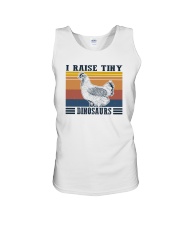 I RAISE TINY DINOSAURS Unisex Tank tile