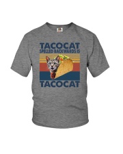 TACOCAT SPELLED BACKWARDS IS TACOCAT Youth T-Shirt thumbnail