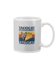 TACOCAT SPELLED BACKWARDS IS TACOCAT Mug thumbnail