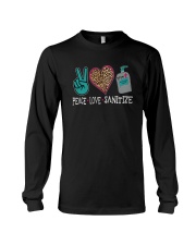 PEACE LOVE AND SANITIZE Long Sleeve Tee thumbnail