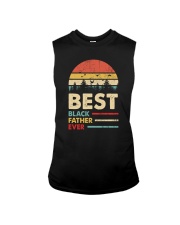 BEST BLACK FATHER EVER Sleeveless Tee tile
