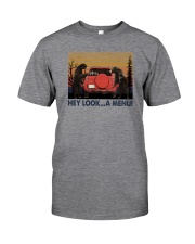 HEY LOOK A MENU Classic T-Shirt front